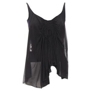 Gucci Tom Ford ruched draped web tank